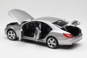 Mercedes CLS C218 Designo Alubeam Titanium Norev 1:18 B66961298 Metal — zdjęcie 5 z 8