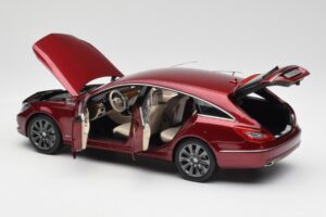 Mercedes CLS Shooting Brake X218 Thulite Czerwony Norev 1:18 B66960116 Metal — zdjęcie 5 z 8