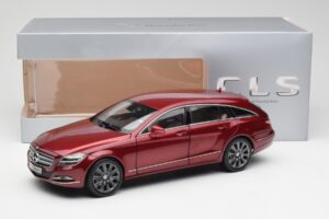 Mercedes CLS Shooting Brake X218 Thulite Czerwony Norev 1:18 B66960116 Metal — zdjęcie 8 z 8