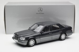 Mercedes E320 W124 Nautik Niebieski Metalik Dealer Edition AUTOart 1:18 B66040508 Metal — zdjęcie 8 z 8