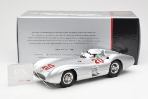 Mercedes W196 Streamliner #20 K. Kling French GP 1954 CMC 1:18 M-128B Metal — zdjęcie 6 z 6
