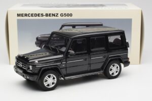 Mercedes G500 W463 Czarny AUTOart 1:18 76216 Metal — zdjęcie 8 z 8