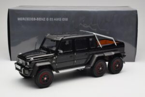 Mercedes AMG G63 W463 6x6 Gloss Czarny AUTOart 1:18 76306 Kompozyt — zdjęcie 8 z 8