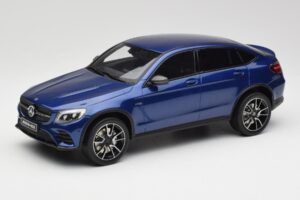 Mercedes AMG GLC 43 Coupe Brilliant Niebieski GT Spirit 1:18 B66960468 Żywica