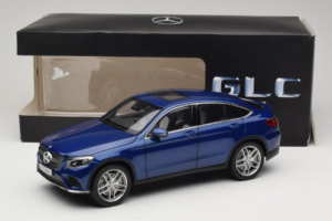 Mercedes GLC X253 Coupe Niebieski iScale 1:18 B66960805 Metal — zdjęcie 8 z 8