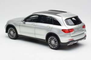 Mercedes GLC X253 Iridium Srebrny Norev 1:18 B66960363 Metal — zdjęcie 7 z 8