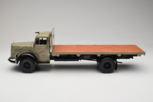 Mercedes L6600 Rungewagen Szary Czarny Minichamps 1:18 109031050-R1 Metal — zdjęcie 4 z 9