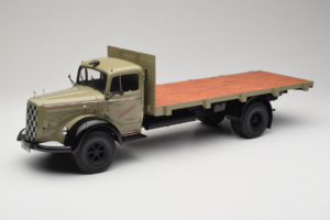 Mercedes L6600 Rungewagen Szary Czarny Minichamps 1:18 109031050-R1 Metal
