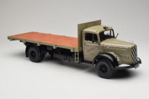 Mercedes L6600 Rungewagen Szary Czarny Minichamps 1:18 109031050-R1 Metal — zdjęcie 6 z 9