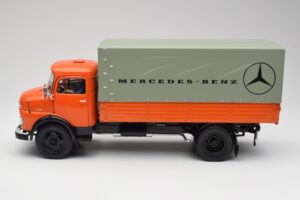 Mercedes L911 Pomarańczowy Schuco 1:18 450044700 Metal — zdjęcie 4 z 8