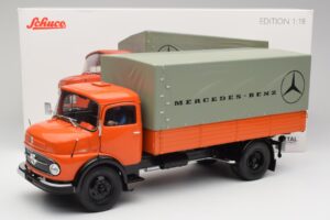 Mercedes L911 Pomarańczowy Schuco 1:18 450044700 Metal — zdjęcie 8 z 8