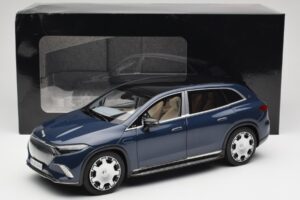 Mercedes Maybach EQS 680 V297 Granatowy NZG 1:18 B66960593 Metal — zdjęcie 8 z 8