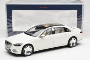 Mercedes Maybach S680 4Matic X223 Diamond Biały Norev 1:18 183918 Metal — zdjęcie 8 z 8