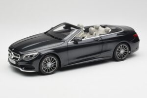 Mercedes S-Class Kabriolet A217 Magnetite Czarny Metalik Norev 1:18 B66960354 Metal