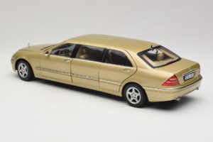 Mercedes S-Class W220 Pullman Gold Metallic Sun Star 1:18 4113 Metal — zdjęcie 7 z 8