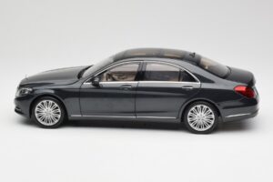 Mercedes S-Class W222 Niebieski Antracyt Metallic Norev 1:18 B66960157 Metal — zdjęcie 4 z 8