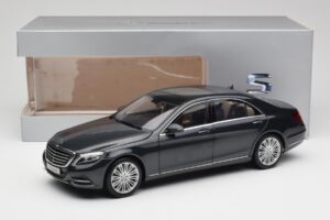 Mercedes S-Class W222 Niebieski Antracyt Metallic Norev 1:18 B66960157 Metal — zdjęcie 8 z 8