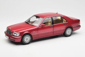 Mercedes S500 W140 Czerwony Metallic Norev 1:18 183579 Metal