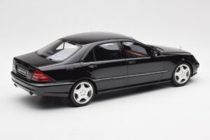 Mercedes AMG S55 W220 Czarny Otto 1:18 OT832 Żywica — zdjęcie 2 z 6