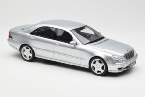 Mercedes AMG S55 W220 Srebrny Otto 1:18 OT292 Żywica — zdjęcie 4 z 6