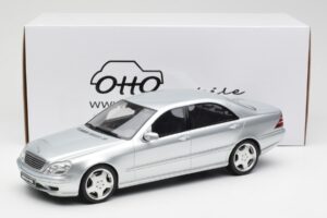 Mercedes AMG S55 W220 Srebrny Otto 1:18 OT292 Żywica — zdjęcie 6 z 6