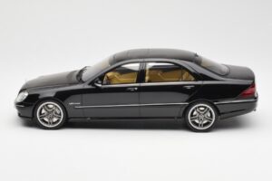 Mercedes AMG S65 W220 Czarny Otto 1:18 OT846 Żywica — zdjęcie 3 z 6