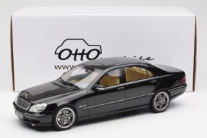 Mercedes AMG S65 W220 Czarny Otto 1:18 OT846 Żywica — zdjęcie 6 z 6