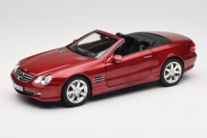 Mercedes SL 500 R230 Red Metallic Edycja Limitowana Norev 1:18 183841 Metal