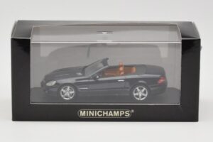 Mercedes SL R230 Czarny Minichamps 1:43 B66961922 Metal — zdjęcie 4 z 4