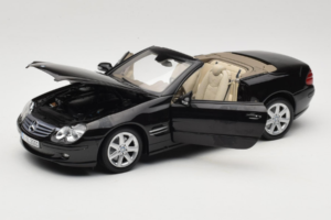 Mercedes SL R129 Czarny Minichamps 1:18 B66962171 Metal — zdjęcie 2 z 11