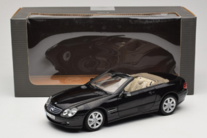 Mercedes SL R129 Czarny Minichamps 1:18 B66962171 Metal — zdjęcie 11 z 11
