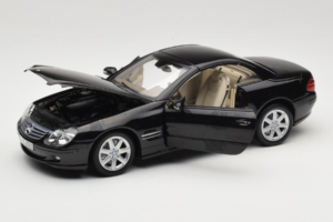 Mercedes SL R129 Czarny Minichamps 1:18 B66962171 Metal — zdjęcie 3 z 11