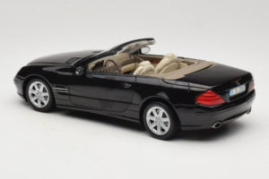 Mercedes SL R129 Czarny Minichamps 1:18 B66962171 Metal — zdjęcie 9 z 11