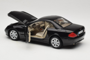 Mercedes SL R129 Czarny Minichamps 1:18 B66962171 Metal — zdjęcie 10 z 11