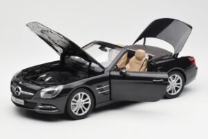 Mercedes SL R231 Magnetite Czarny Metaliczny Norev 1:18 B66960107 Metal — zdjęcie 2 z 9