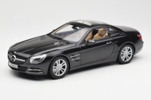 Mercedes SL R231 Magnetite Czarny Metaliczny Norev 1:18 B66960107 Metal — zdjęcie 3 z 9