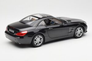 Mercedes SL R231 Magnetite Czarny Metaliczny Norev 1:18 B66960107 Metal — zdjęcie 4 z 9
