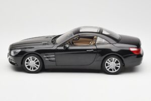 Mercedes SL R231 Magnetite Czarny Metaliczny Norev 1:18 B66960107 Metal — zdjęcie 5 z 9