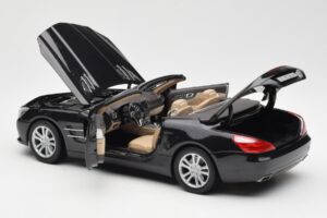 Mercedes SL R231 Magnetite Czarny Metaliczny Norev 1:18 B66960107 Metal — zdjęcie 6 z 9