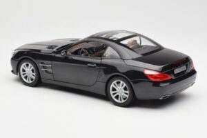Mercedes SL R231 Magnetite Czarny Metaliczny Norev 1:18 B66960107 Metal — zdjęcie 8 z 9