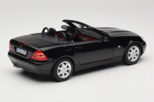 Mercedes SLK200 R170 Czarny Norev 1:18 B66040714 Metal — zdjęcie 4 z 9