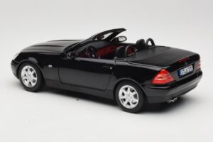 Mercedes SLK200 R170 Czarny Norev 1:18 B66040714 Metal — zdjęcie 8 z 9