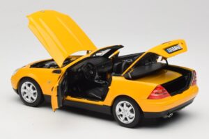 Mercedes SLK200 R170 Żółty Norev 1:18 B66040713 Metal — zdjęcie 6 z 9
