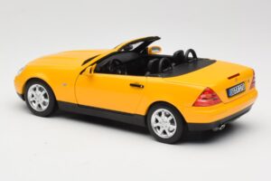 Mercedes SLK200 R170 Żółty Norev 1:18 B66040713 Metal — zdjęcie 8 z 9