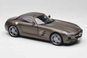 Mercedes SLS AMG C197 Monza Szary Minichamps 1:18 B66960044 Metal — zdjęcie 6 z 8