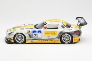 Mercedes SLS AMG GT3 #21 Rowe Racing Arnold / Roloff / Seyffarth / Jäger ADAC 24 Hours Nürburgring 2013 Minichamps 1:18 15113 — zdjęcie 3 z 6