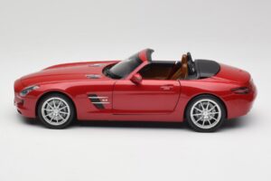 Mercedes SLS AMG R197 Roadster Le Mans Czerwony Minichamps 1:18 100039030 Metal — zdjęcie 4 z 8