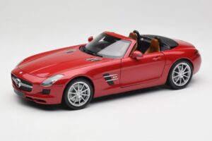 Mercedes SLS AMG R197 Roadster Le Mans Czerwony Minichamps 1:18 100039030 Metal