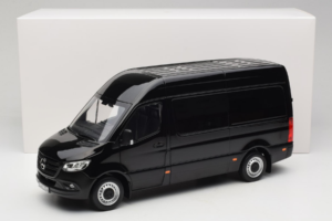 Mercedes Sprinter Czarny Norev 1:18 183041 Metal — zdjęcie 8 z 8