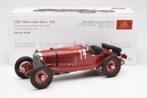 Mercedes SSK #14 Zatuszek Argentinian Autumn Race 1931 CMC 1:18 M-207 Metal — zdjęcie 6 z 6
